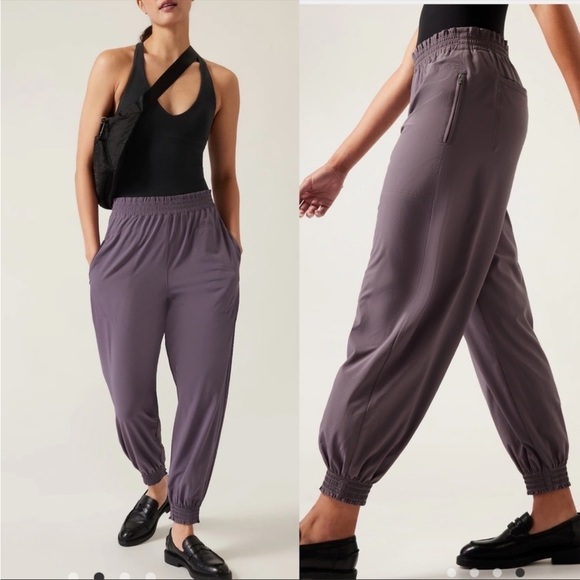 Athleta Pants & Jumpsuits Athleta Savannah Jogger Lilac Poshmark